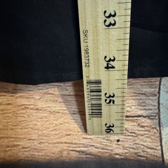 Crable Sportswear Large Texas Tech Red Raiders Black Button Down Shirt LS - Picture 5 of 8